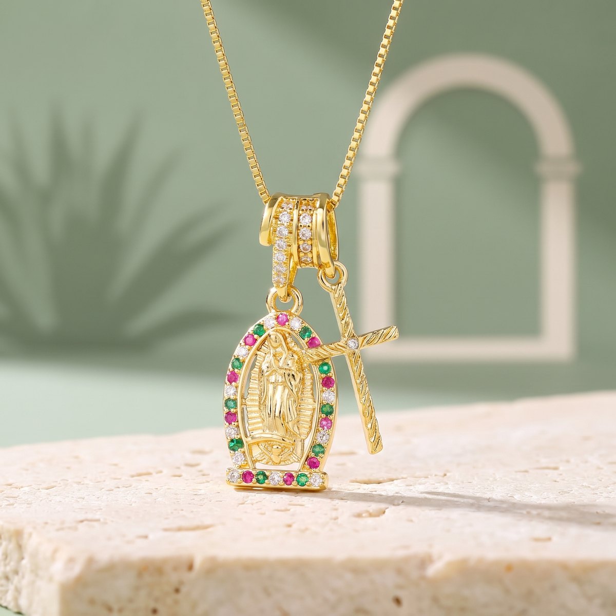 Collar Virgen de Guadalupe | Morenita Mía™
